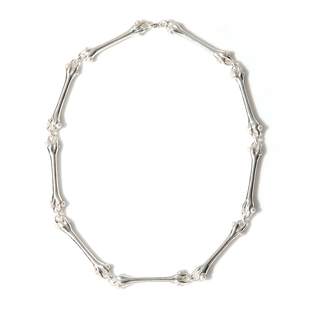 Bone Pearl Necklace