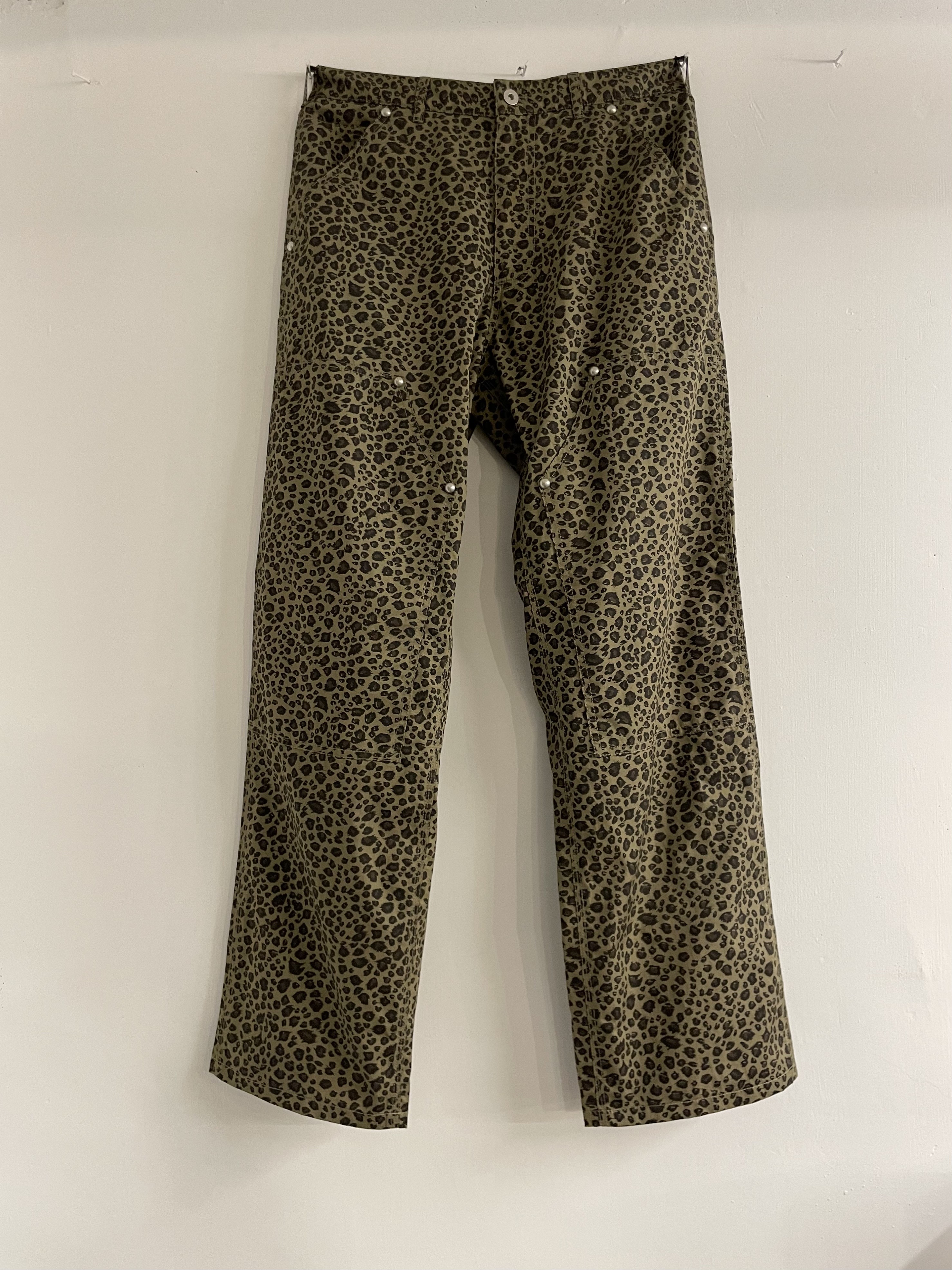 Leopard Double Knee Pants